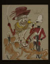 Andrew Gilbert Ohne Titel Tusche und Gouache auf Karton 27,3 x 22,5 cm 2007